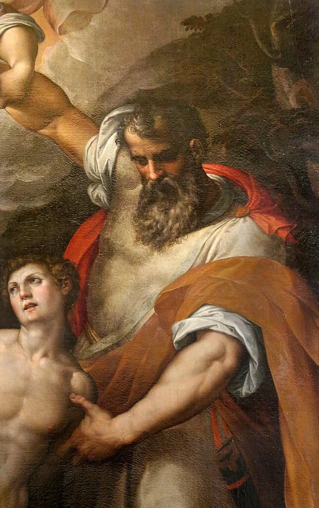 Sacrificio di Isacco - Galleria dell'Accademia, Firenze, dettaglio 2